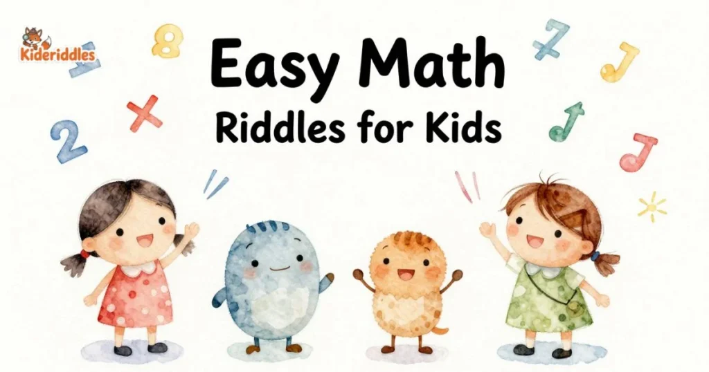 Easy Math Riddle For Kids