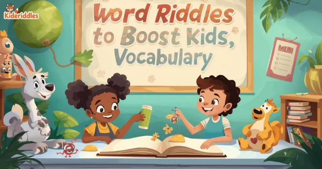 Hard Word Riddles To Boost Kids Vocabulary