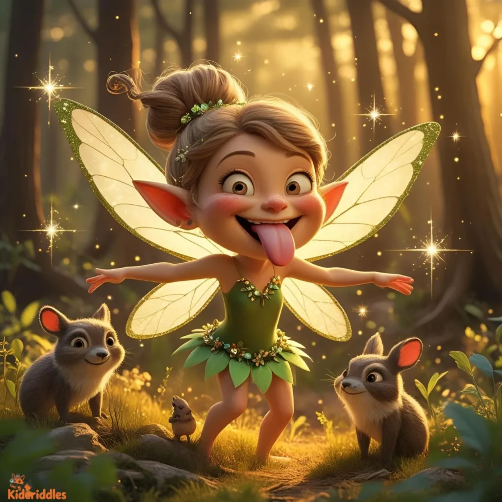 A mischievous fairy!