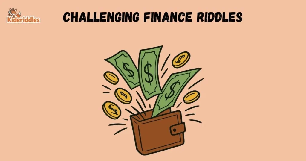 Challenging Finance Riddles