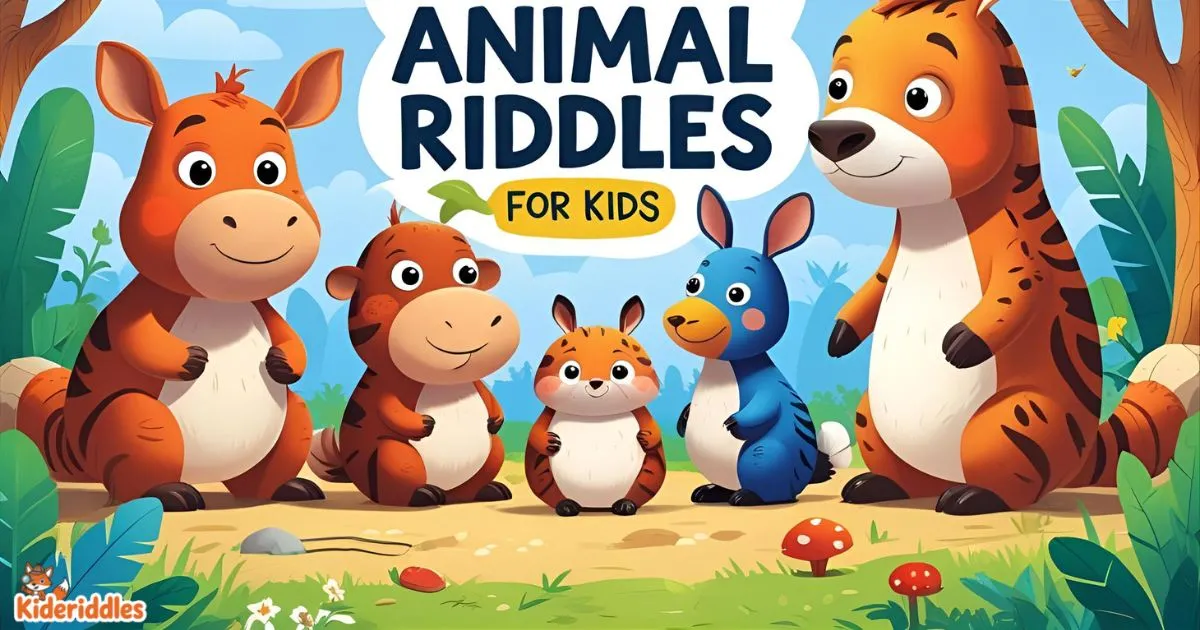 Best Animal Riddles for Kids [ Easy, Funny and Tricky-2025]