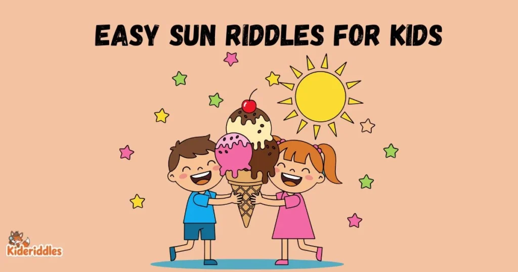 Easy Sun Riddles For Kids