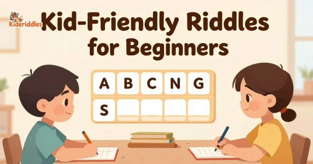 Kid Friendly Riddles For Beginners