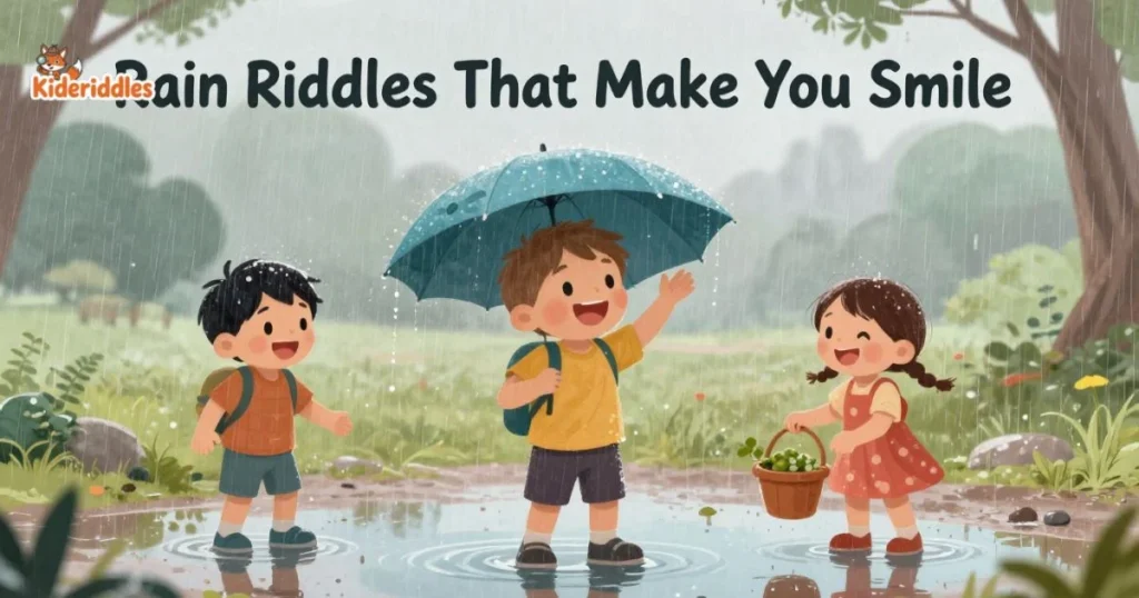 Rain Riddles That Make You Smile