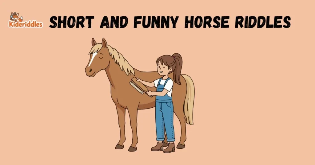 Short And Funny Horse Riddles