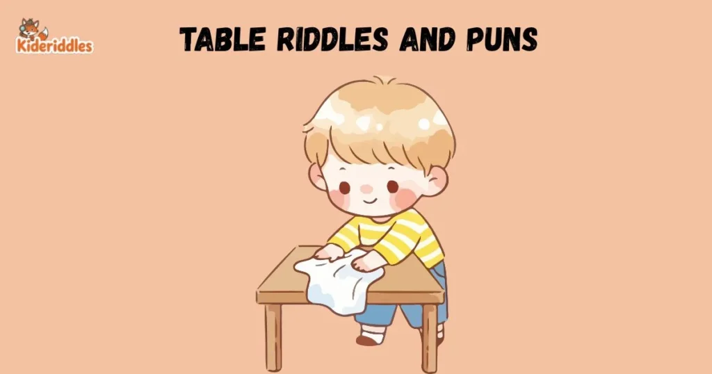 Table Riddles And Puns