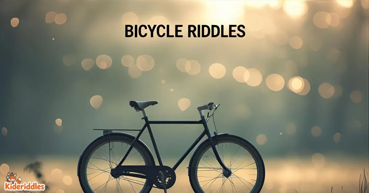 120+Top Bicycle Riddles for Kids 2025 -2026