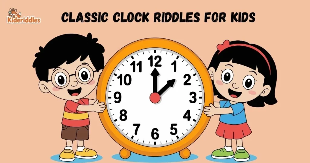 Classic Clock Riddles For Kids