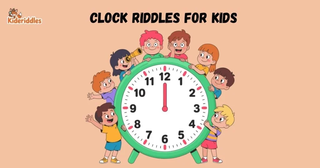 Clock Riddles For Kids 1
