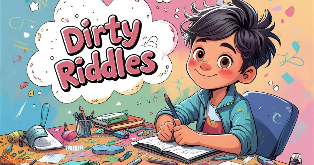 130+Dirty Riddles for Kids (Funny, Clever) & So Easy