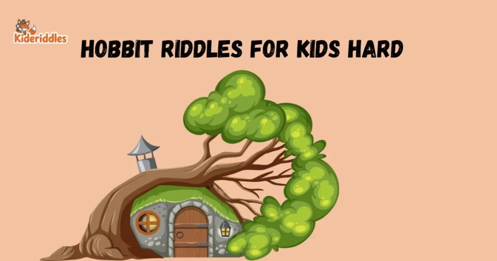 Hobbit Riddles For Kids Hard