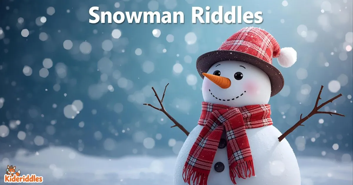 180+Best Snowman Riddles [Kids & Family Fun] 2025-2026