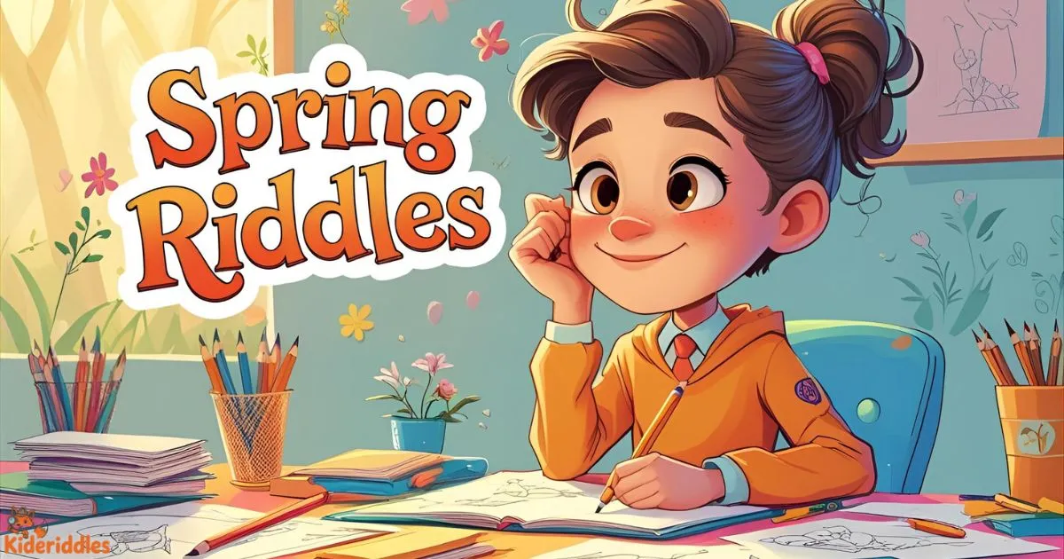 125+Spring Riddles for Kids (Funny, Easy) to Bloom Smiles-2025