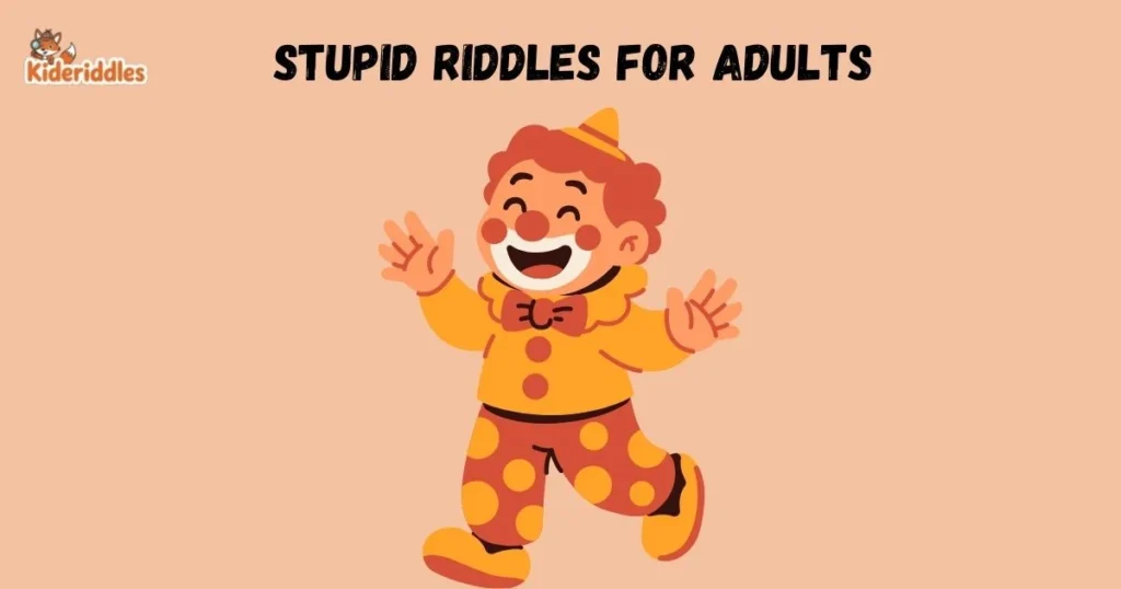 Stupid Riddles For Adults