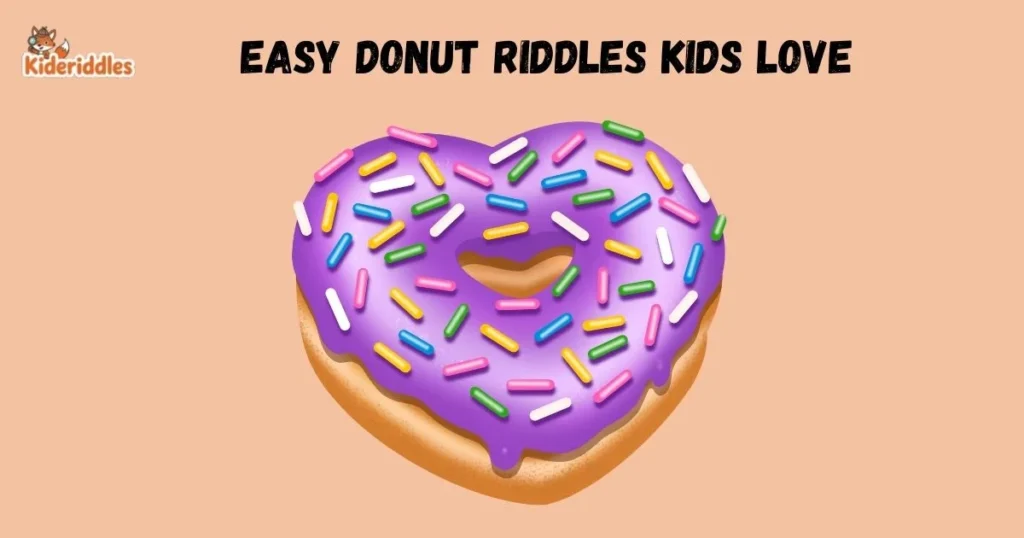 Easy Donut Riddles Kids Love