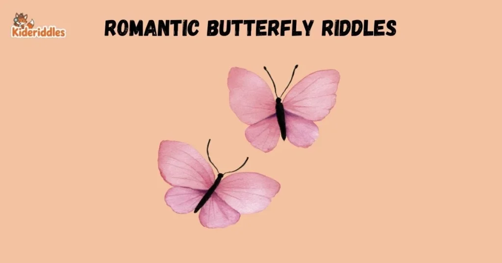 Romantic Butterfly Riddles 1