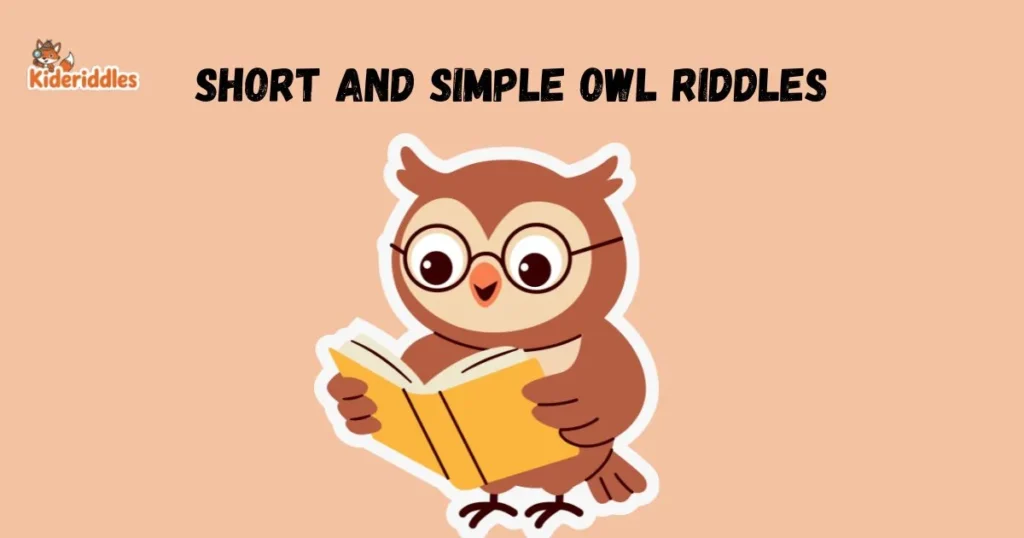 Short And Simple Owl Riddles