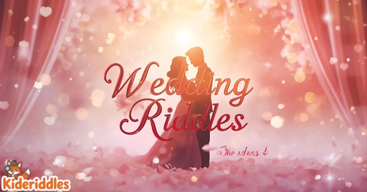200+ Wedding Riddles [Fun, Romantic 2025-2026]