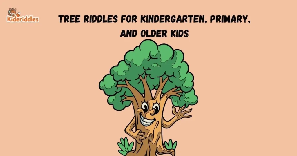 Tree Riddles For Kindergarten Primary And Older Kids