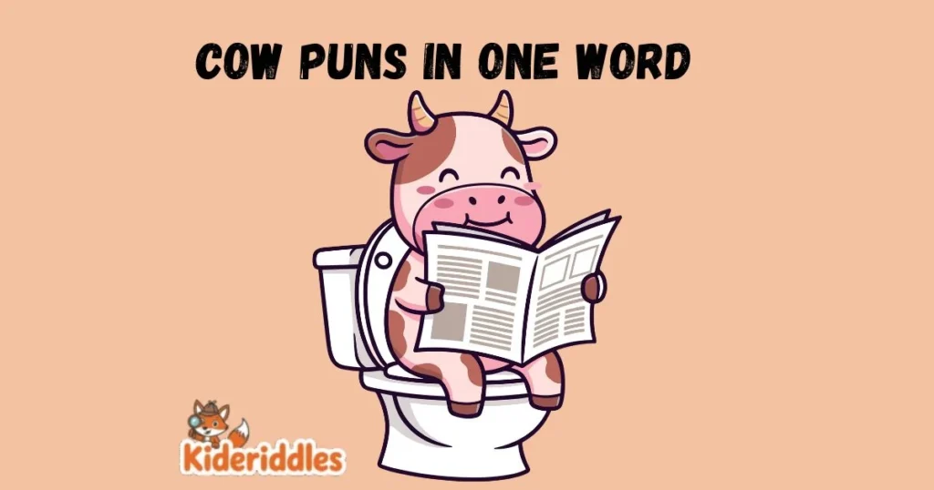 Cow Puns In One Word