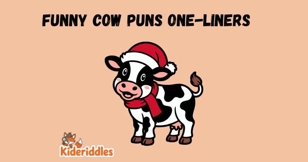 Funny Cow Puns One Liners