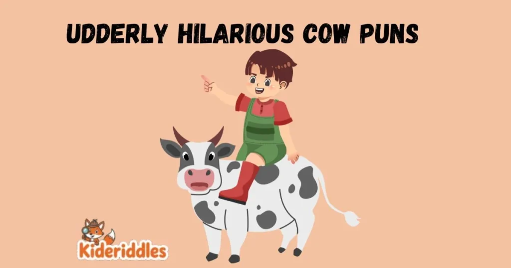 Udderly Hilarious Cow Puns