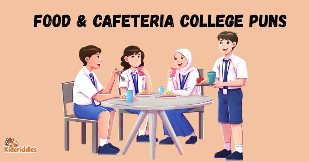 Food And Cafeteria College Puns