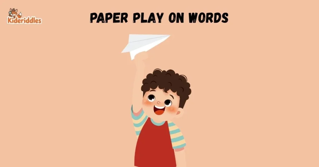 Paper Play On Words