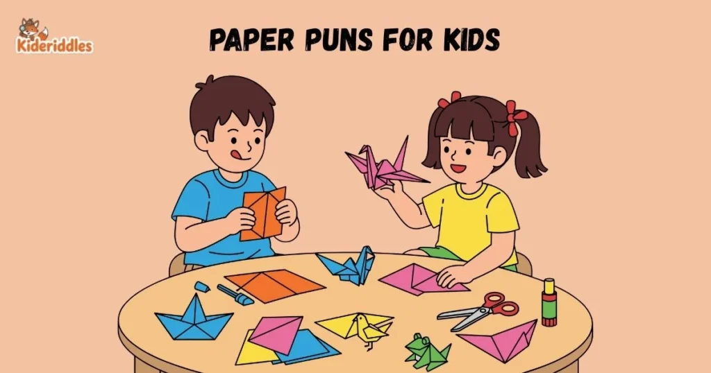 Paper Puns For Kids