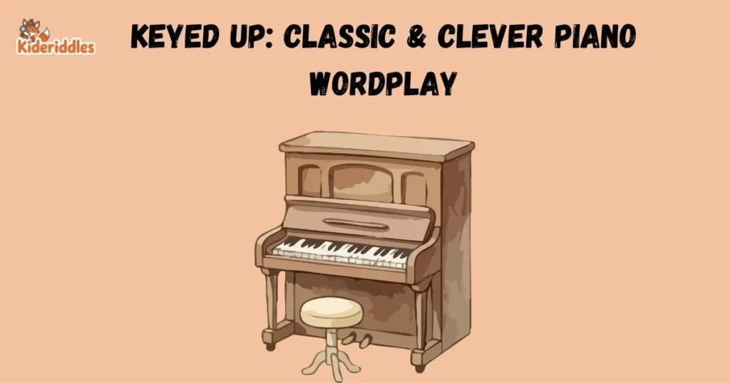 Keyed Up Classic And Clever Piano Wordplay